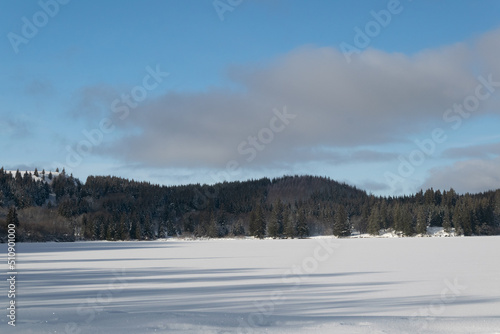 Lac de Guéry en hiver © Patrick