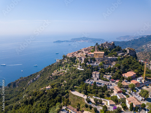 View of Èze, Provence-Alpes-Côte d'Azur, France
