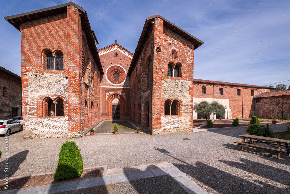 Abbey of san nazzaro sesia, Novara, Italy
