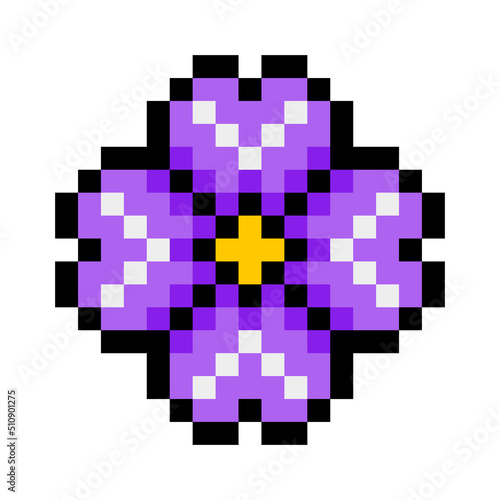 pixel flower  © KEN111