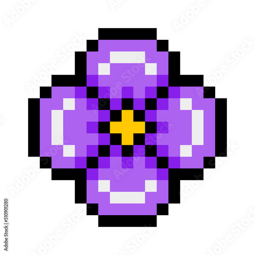 pixel flower 