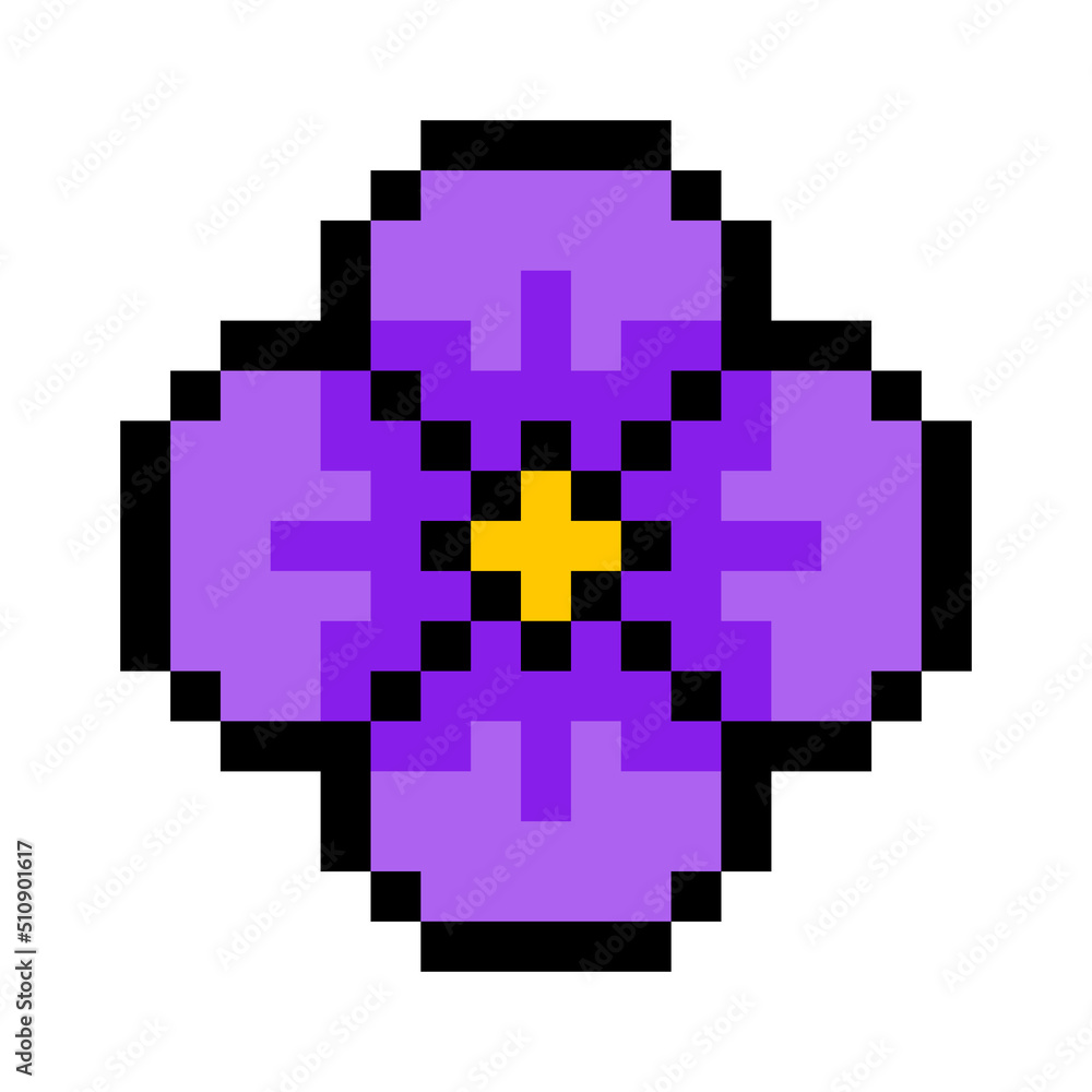 pixel flower
