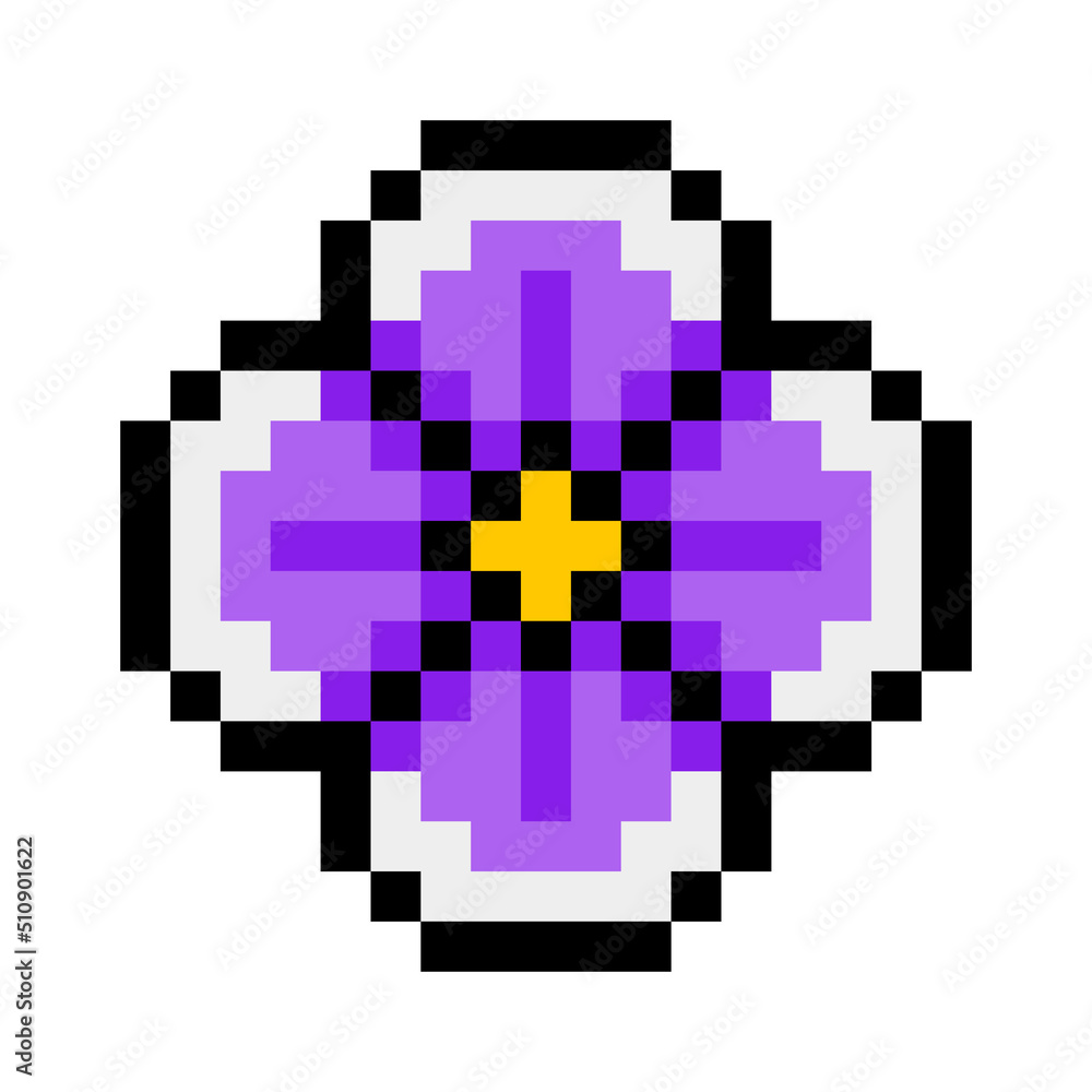 pixel flower
