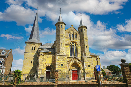 Wallpaper Mural Geulle (Meersen), Netherlands (South Limburg) - Juin 9. 2022: Beautiful gothic medieval church from 16th century, national dutch heritage site Torontodigital.ca