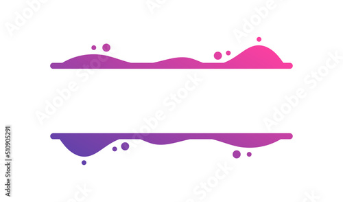 gradient blob text box

