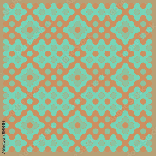 Wallpaper Mural Multicolor truchet tiling connections illustration Torontodigital.ca