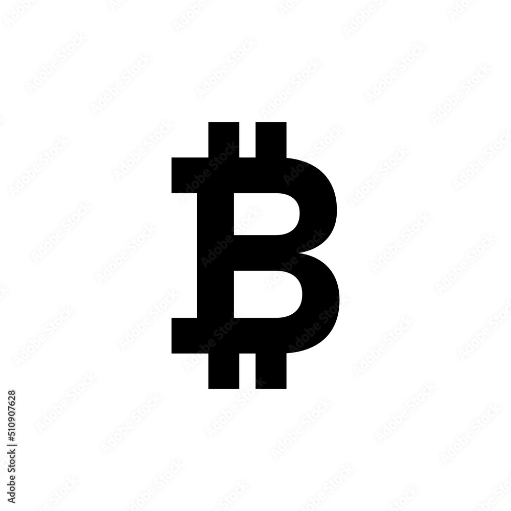 Bitcoin logo. Crypto currency btc vector icon. Bitcoin logo. Crypto currency btc vector icon.