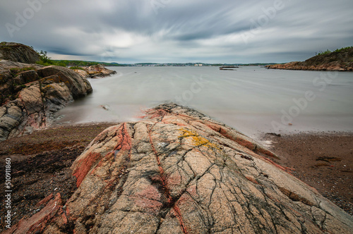 A cold cloudy day on the Nordstrand photo