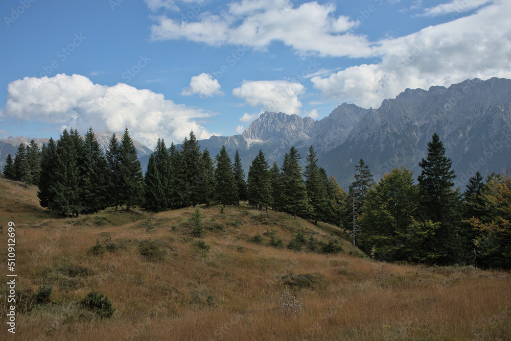 Berglandschaft in Bayern