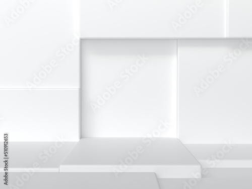 Wallpaper Mural Abstract backdrop to showcase products. 3D scene. Torontodigital.ca