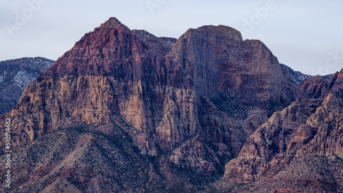 Colorful Mountains from Red Rock Canyon National Park in Nevada