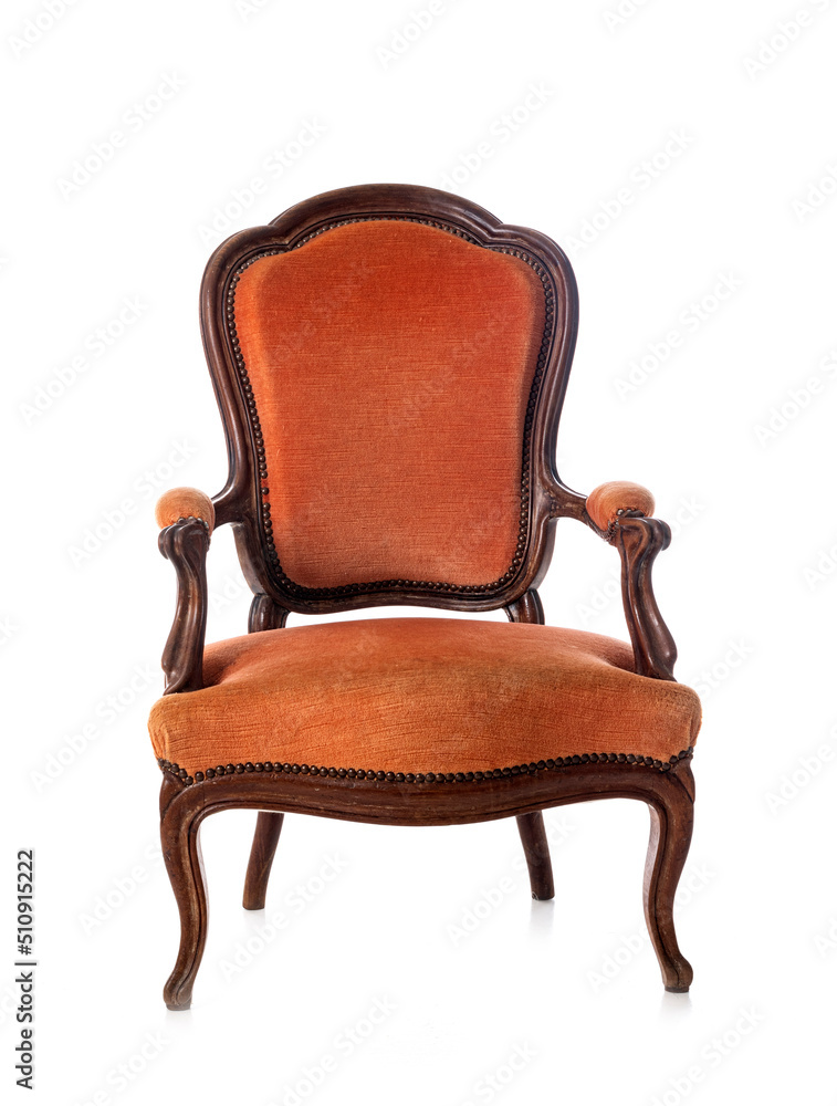 ancient armchair in studio ancient armchair in studio