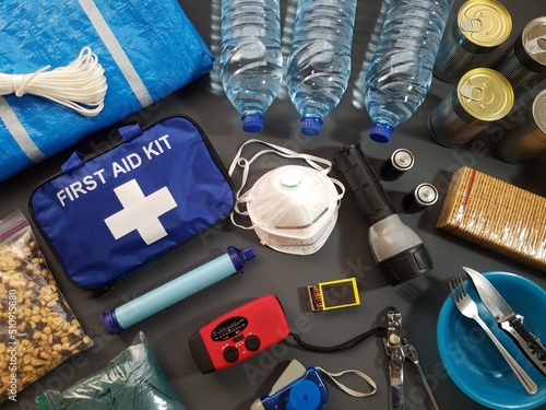 A survival kit is useful to have in the event of an emergency such as floods,fires,earthquakes,hurricanes and other natural disasters.These items can be placed in a bag prepared and ready to go 