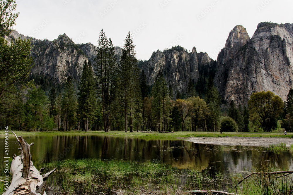 Yosemite national park in USA