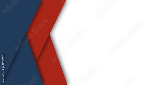 Free Download Realistic paper cut layered for personality red and blue background - GFXLoad