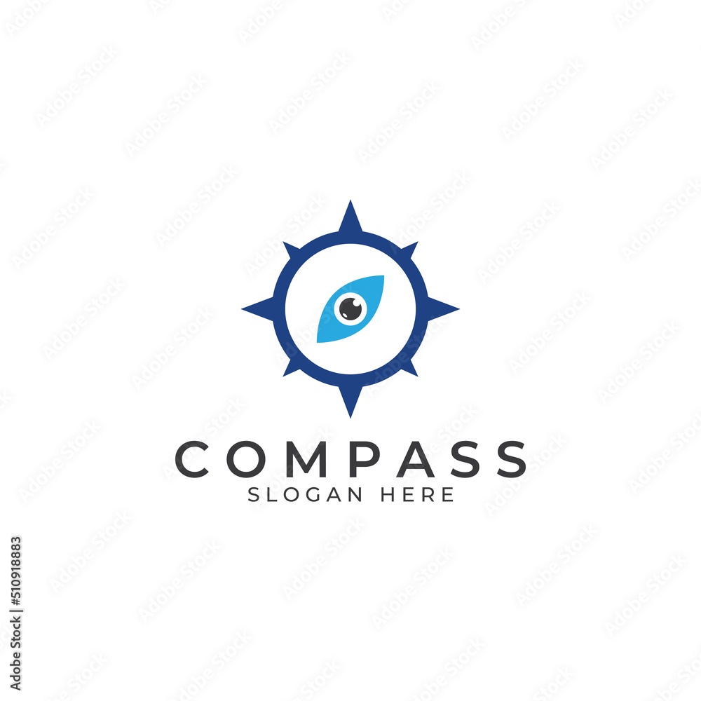 Compass logo, directional guide or pandom. Compass logo icon vector illustration template. Compass logo, directional guide or pandom. Compass logo icon vector illustration template.