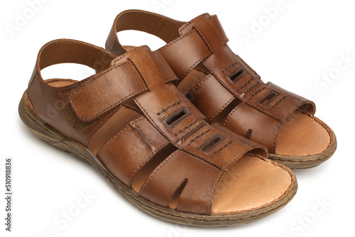 Pair of male summer sandals