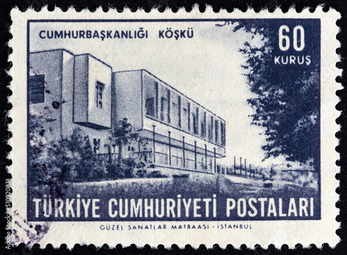 Presidential Palace, Ankara (Turkey 1963)
