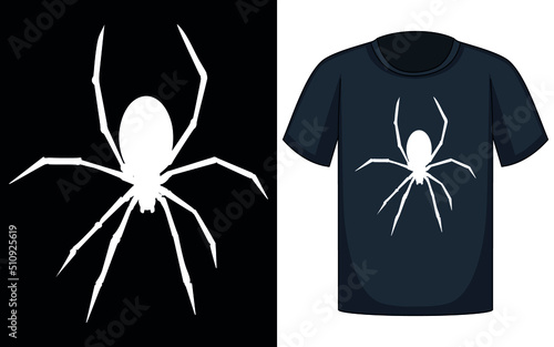 Carta da parati Creepy Animal Spider Arachnid Insect Halloween  T Shirt