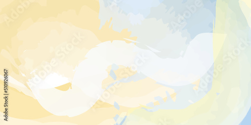 Vector blue and yellow watercolor background.  background for social networks  websites and design . Abstract background.