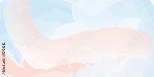 Vector blue with pink watercolor background. background for social networks, websites and design . © Olha Ye