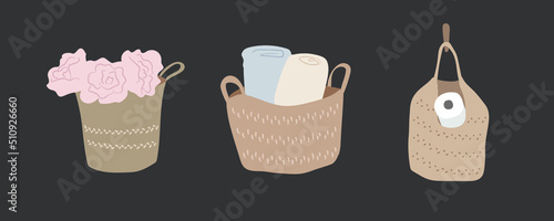 home decorative baskets