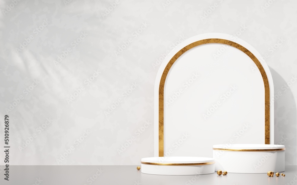 podium display for luxury product presentation, 3d render, 3d illustration podium display for luxury product presentation, 3d render, 3d illustration