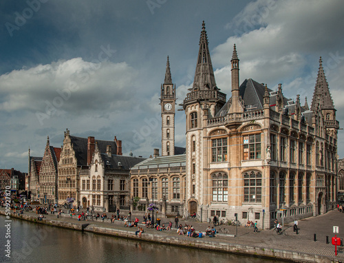 Nice houses in the old town of Ghent, Belgium © Horváth Botond