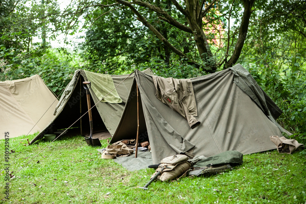 Old Military Tent Military Tents With