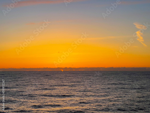A sunset on the East Atlantic Ocean west of Portugal © Roger Utting