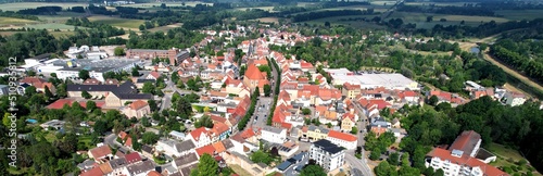 Bad Liebenwerda, Innenstadt, Panorama 2022 photo