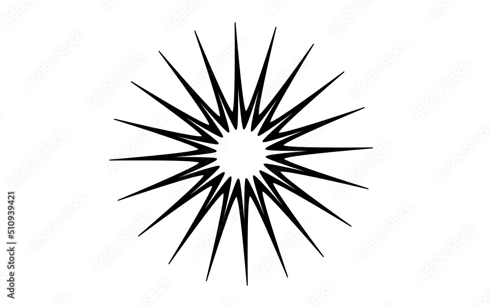 isolated on white background isolated on black frame circle vector flower star burst isolated on white background isolated on black frame circle vector flower star burst