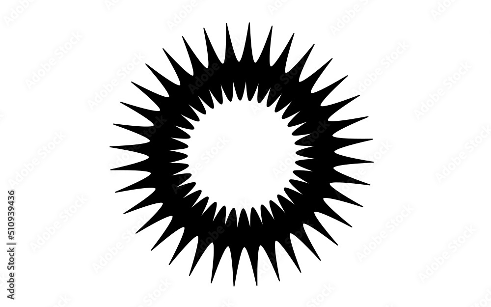 isolated on white background isolated on black frame circle vector flower star burst isolated on white background isolated on black frame circle vector flower star burst