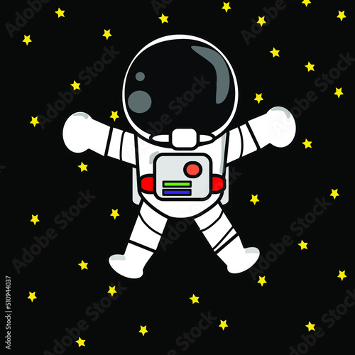 astronaut in space