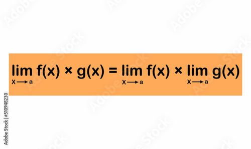Product law for limits in mathematics