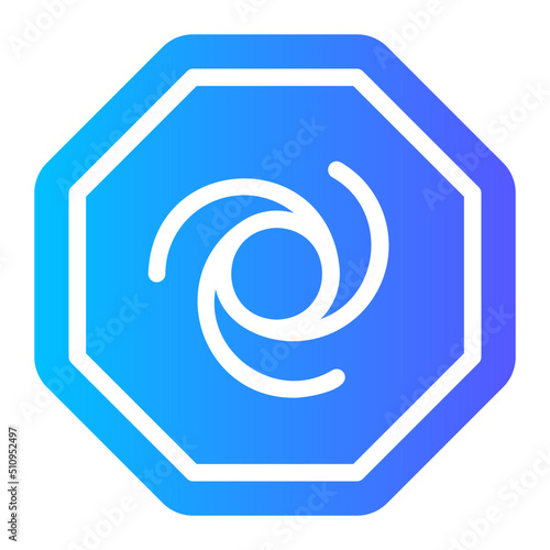 Remotely Started Equipment gradient icon