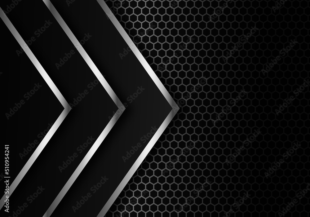 Abstract Dark Carbon Fiber Texture and Metal Lines Chromium on Metallic Hexagon Modern Technology Design Background Abstract Dark Carbon Fiber Texture and Metal Lines Chromium on Metallic Hexagon Modern Technology Design Background