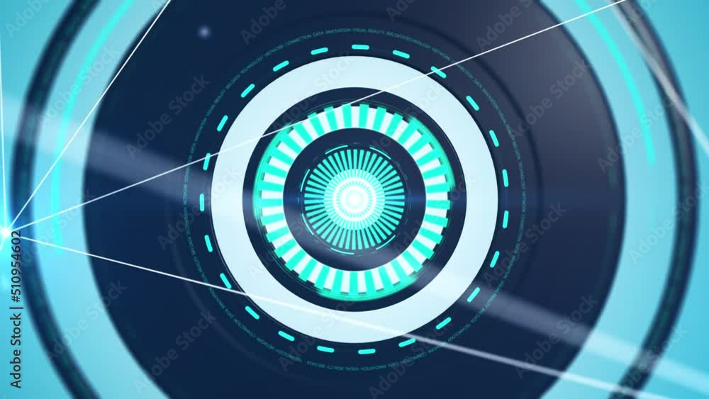 Digital eye, Digital Circle spin,technology background Digital eye, Digital Circle spin,technology background
