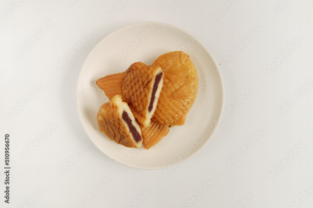 Taiyaki of Japanese food on the table Taiyaki of Japanese food on the table