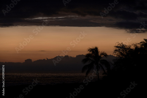 Beach on the island of Oahu