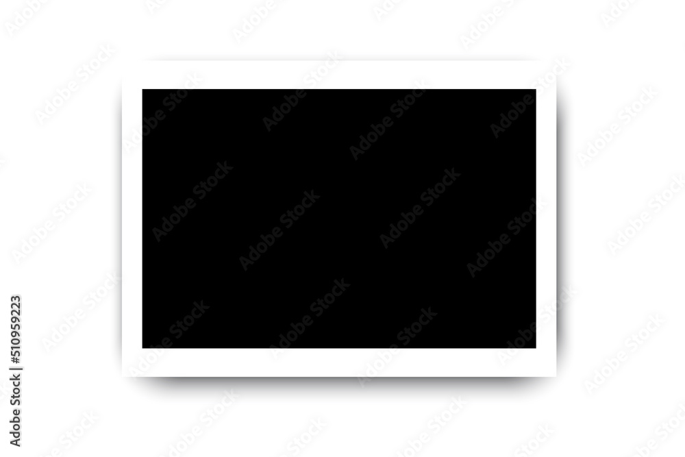 Modern white frame black background. Minimal design. Old paper. Vector illustration. stock image. Modern white frame black background. Minimal design. Old paper. Vector illustration. stock image.