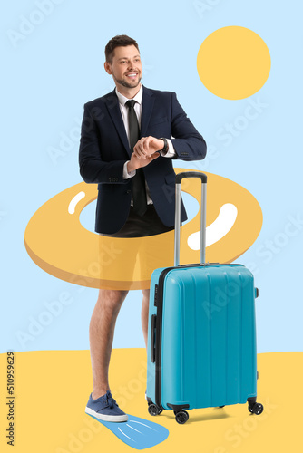 Collage with funny business...