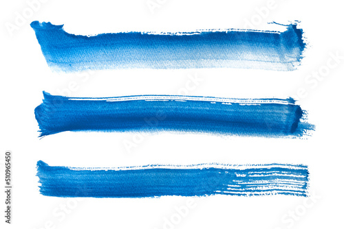 水彩絵の具ののブラシストローク