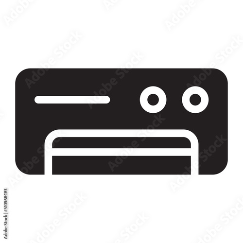 ac glyph icon