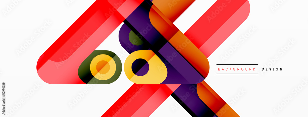 Lines geometric creative abstract background. Bright color line composition for wallpaper, banner, background or landing Lines geometric creative abstract background. Bright color line composition for wallpaper, banner, background or landing