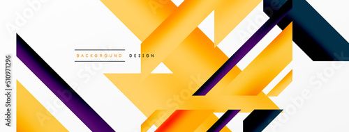 Dynamic lines background. Wallpaper for concept of AI technology, blockchain, communication, 5G, science, business and technology