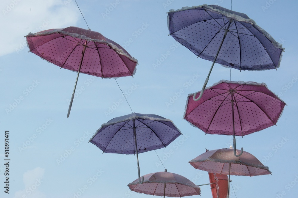 umbrellas on the beach