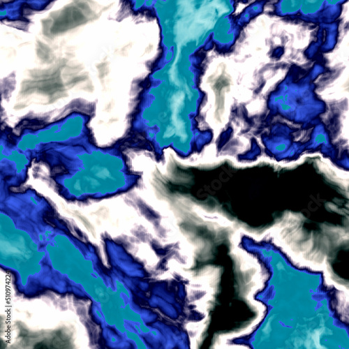 Blue white earth map, background with drops