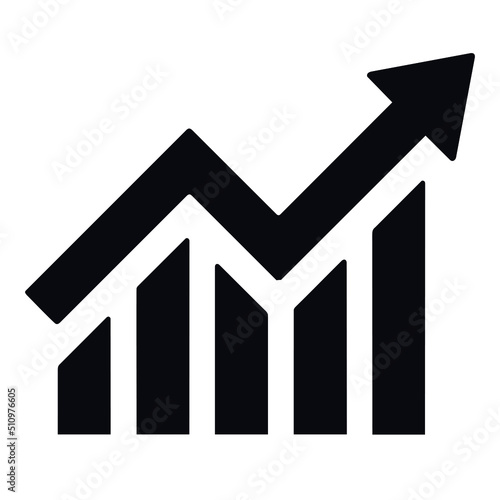 graph of money going up