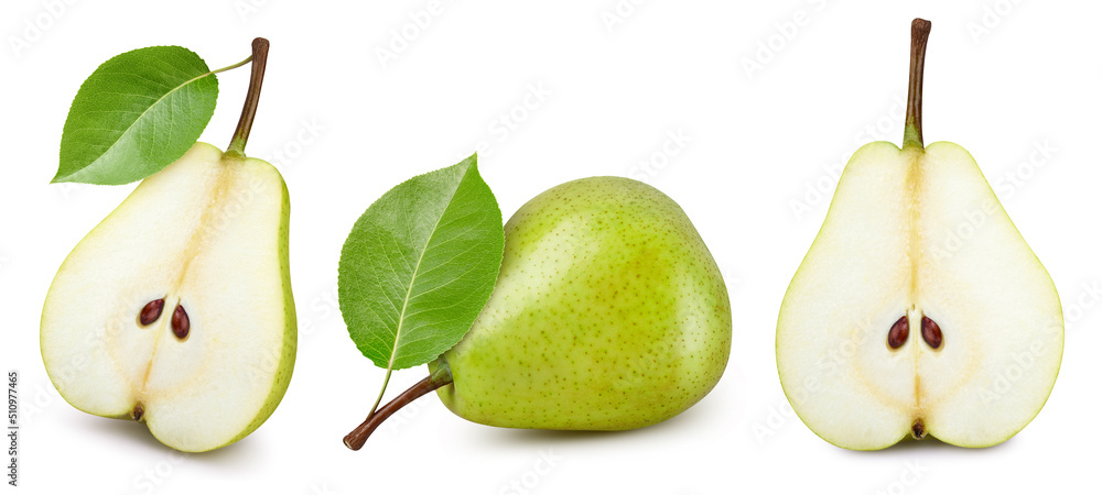Obraz premium Pear isolated on white background